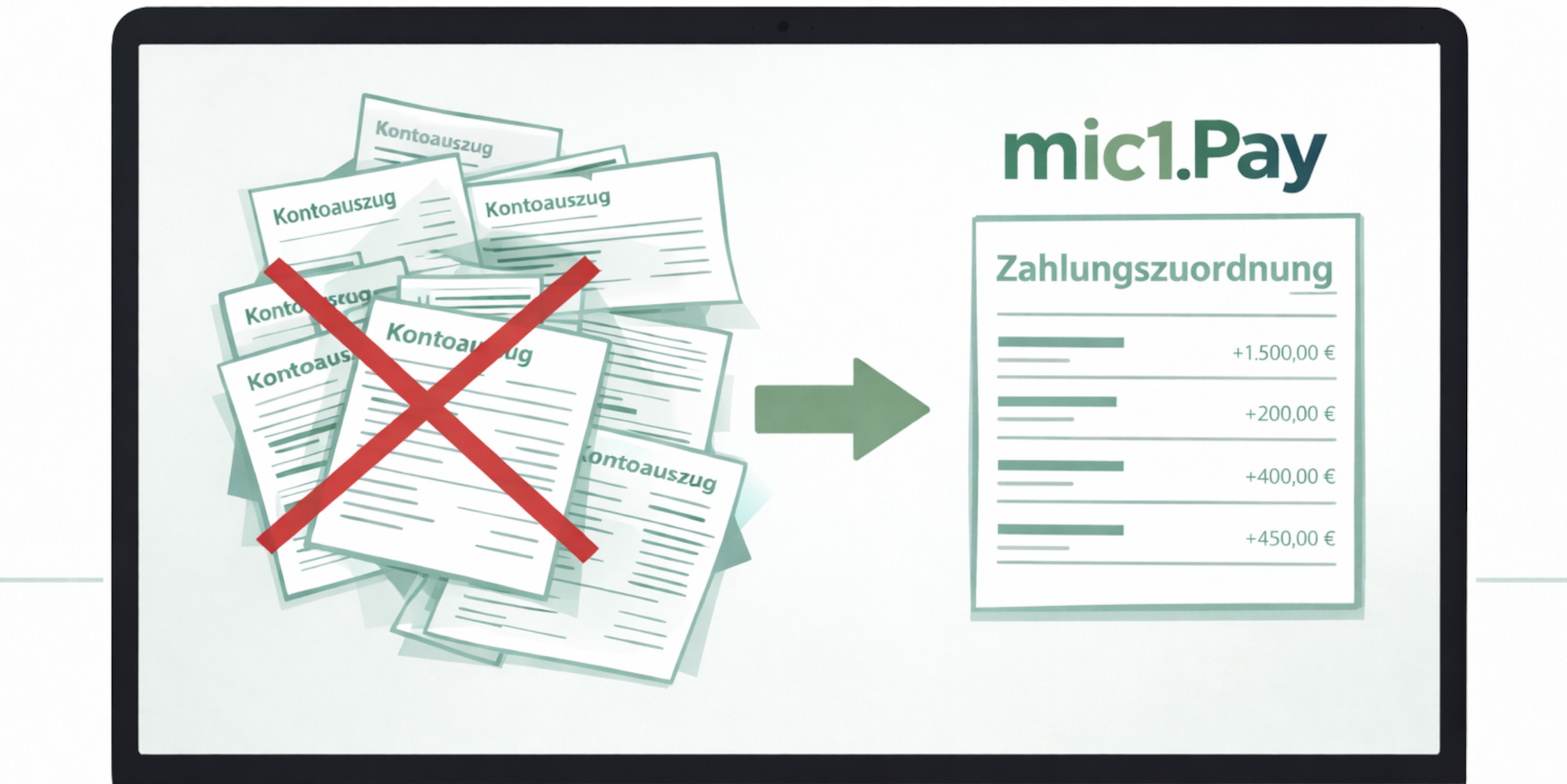 Zahlungseingänge, die einfach laufen – mit mic1.Pay